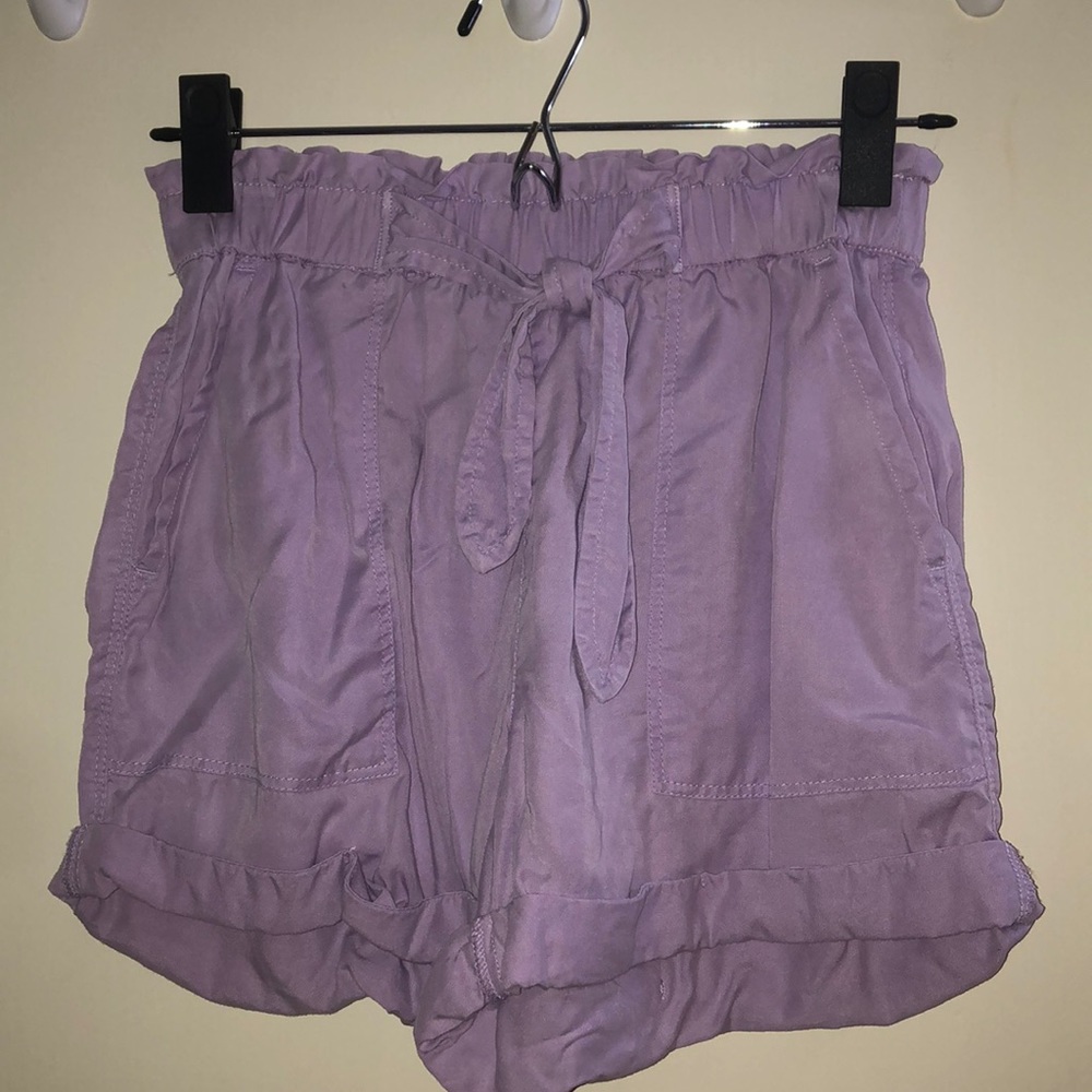 Purple shorts